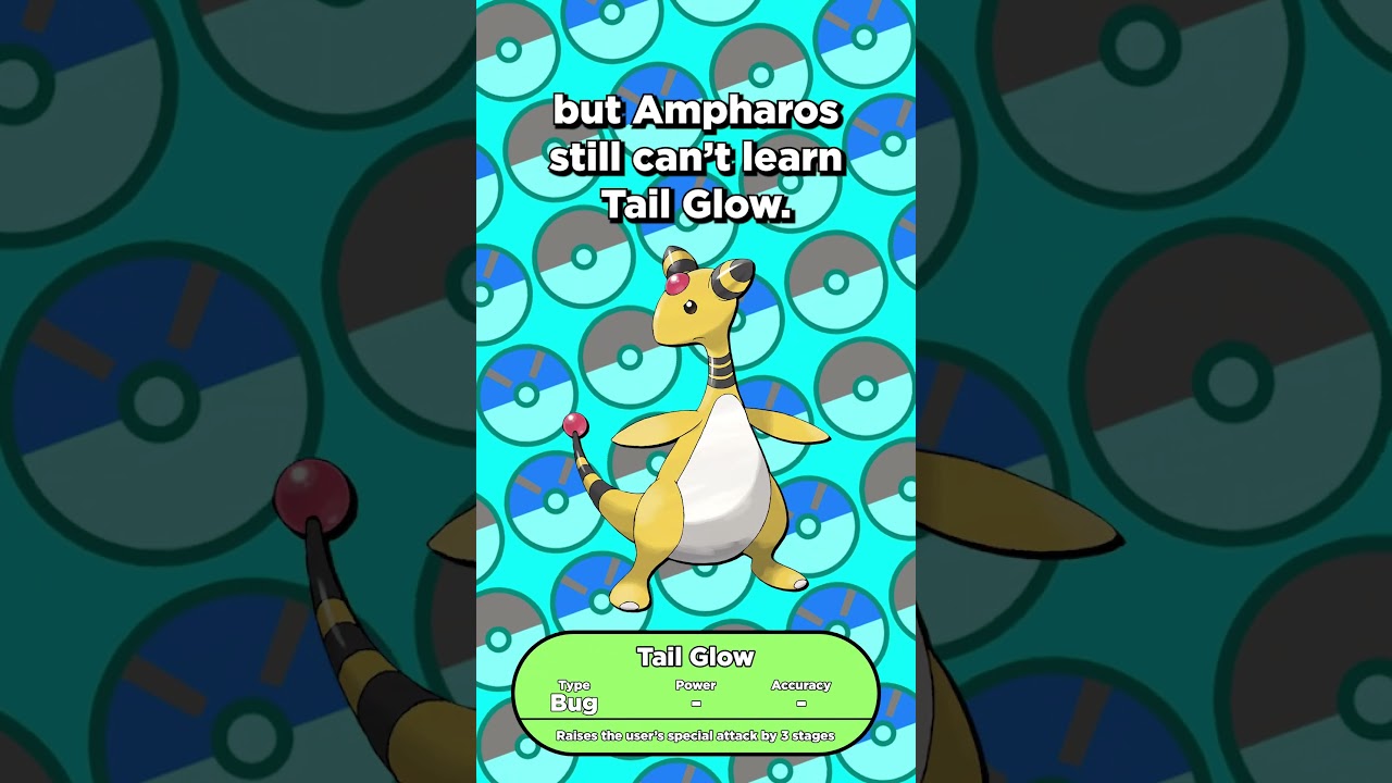 Ampharos CAN'T LEARN This Move 