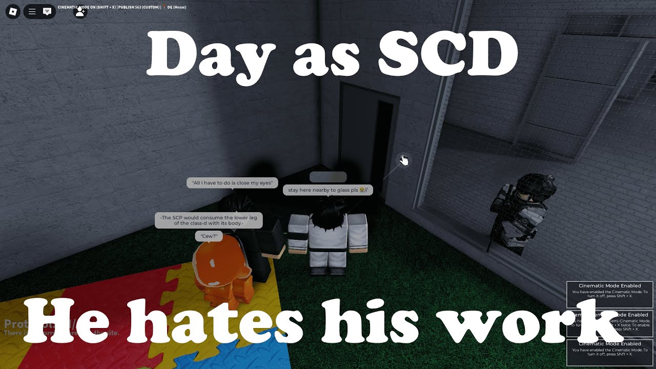 Scp Rp Scientists Testing Average RP day of Scientist | SCP:RP - YouTube