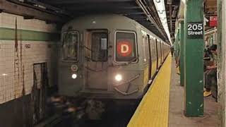 d train announcements to Norwood 205th street