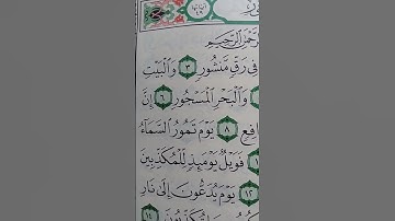 ما معنى "فويل"#سورة #الطور