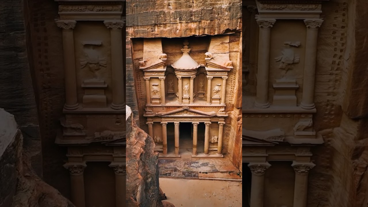 Majestic Al-Khazneh in Petra, Jordan | Ancient Wonders 