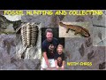 FOSSIL HUNTING AND FOSSIL COLLECTING WITH CHRIS