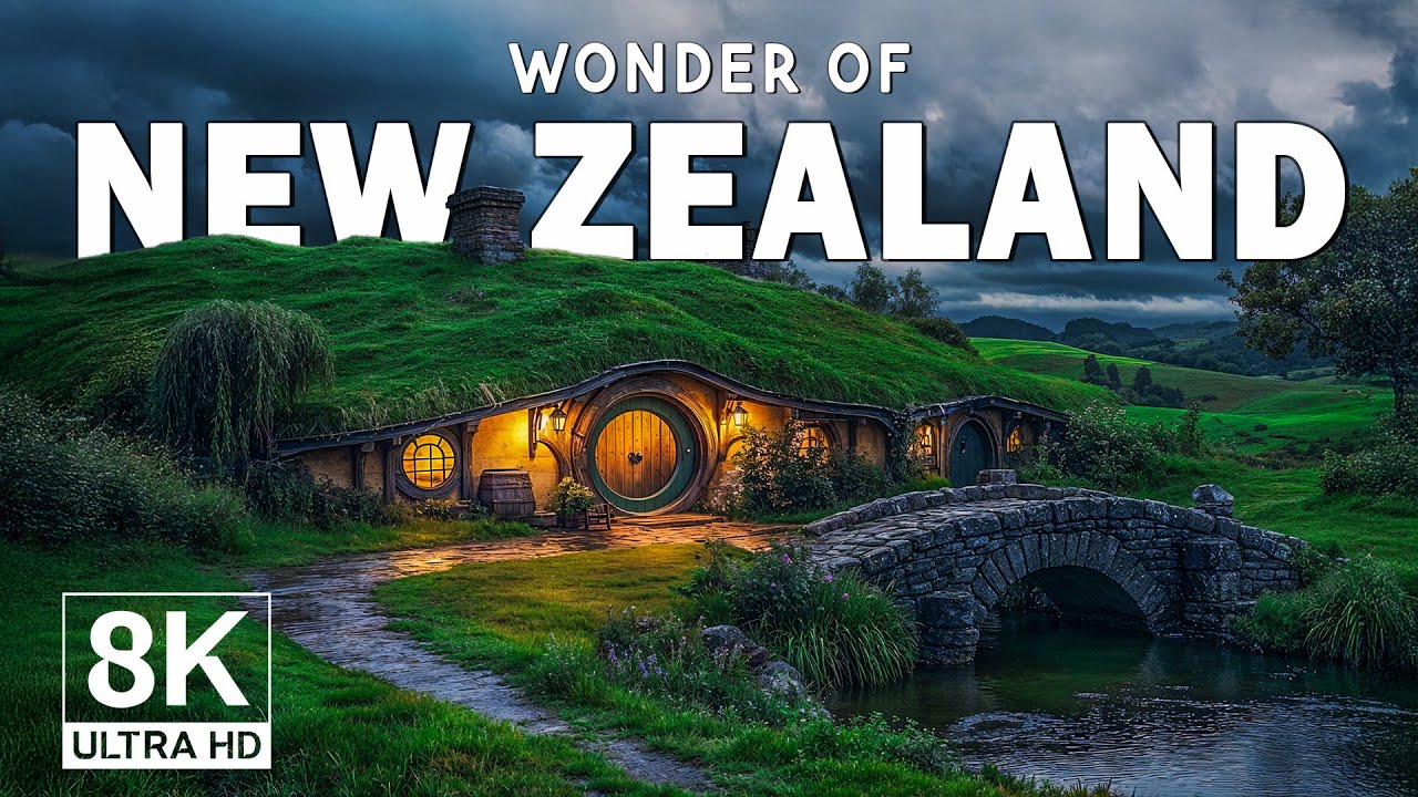 ⁣Wonders of New Zealand | The Most Amazing Places in New Zealand | Travel Video 4K