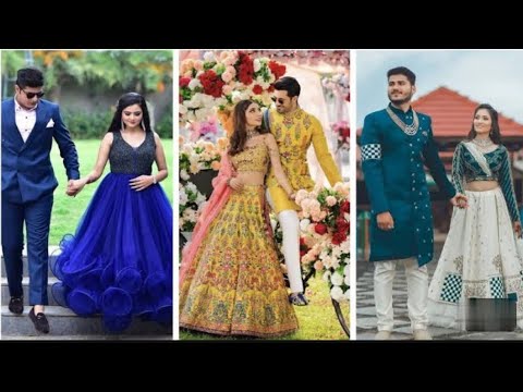 💞Bride And Groom Matching Outfit Ideas || Couple Matching Dress For Wedding  || Couple Wedding Dress💃 - YouTube