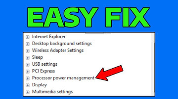 How To Fix Processor Power Management & Performance Increase Threshold Missing in Windows