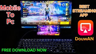 Best Live Streaming App DouwAN || Best Mobile To Pc Mirroring App || No Audio Delay || Ios / Android