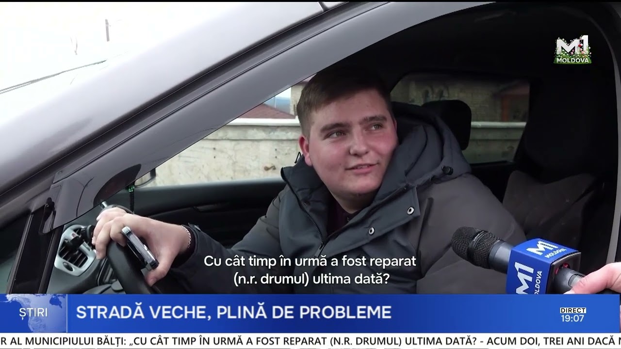 Stradă din Bălți, aproape impracticabilă după această iarnă: „Peste tot sunt gropi, noroi”