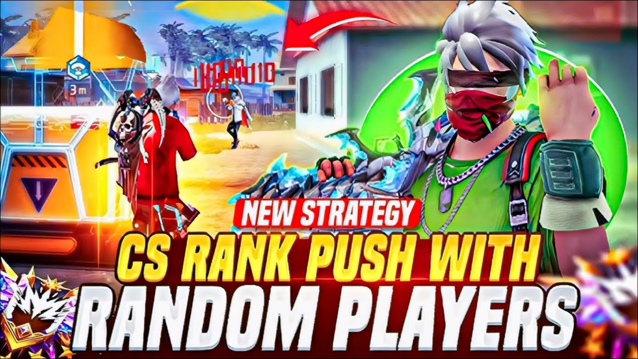 New Stranger CS Rank Push With Random Player In Free Fire Indian