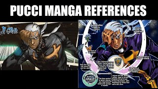 Pucci Manga References - Jojo's Bizarre Adventure All Star Battle R