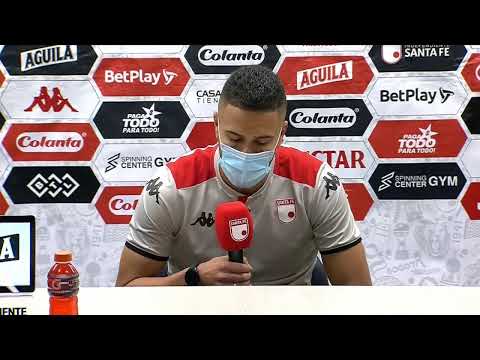 Rueda de prensa de Independiente Santa Fe tras el partido frente a Atlético Nacional