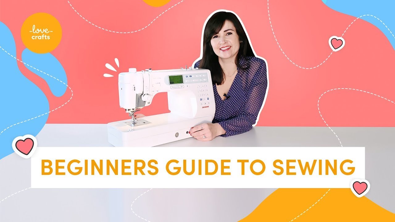 A Beginner's Guide to SEWING!  How to use a sewing machine 