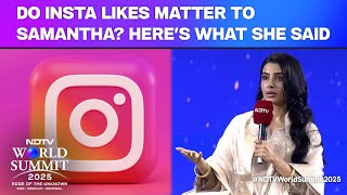 Do Instagram Likes Matter To Actor Samantha Prabhu? Heres What She Said