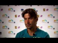 David Ferrer gives a review of his second round performance
