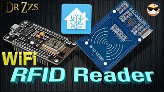 ID Card Scanner using NodeMCU, MFRC-522, esp-rfid firmware, and of course, Home Assistant