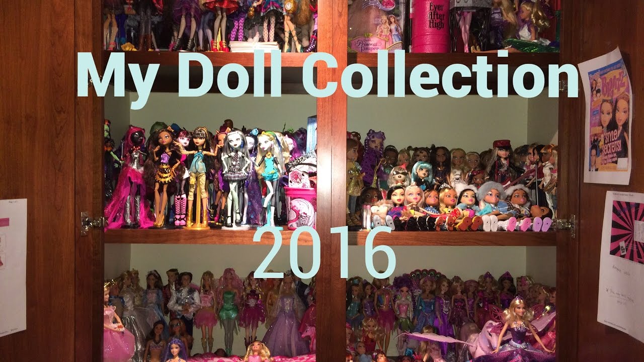 My Doll Collection of 2016 - YouTube