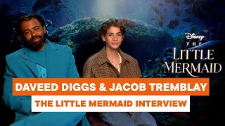 Jacob Tremblay and Daveed Diggs on playing Flounder &amp; Sebastian in &#39;The Little Mermaid&#39;