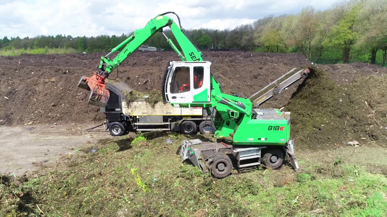TBG 625 High Speed Shredder Green Waste