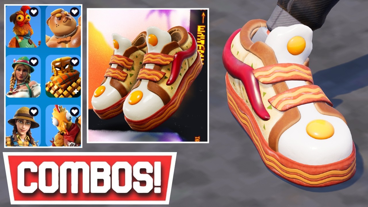 *NEW* BEST EGGBREAKERS KICKS COMBOS! | Fortnite