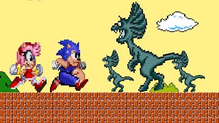 Sonic Fat Vs Dinosaur 3 - Sonic Amy Maze Super Mario 2022 - Kim Jenny 100