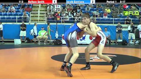 Cadet 113 - Nathan Smith (Wisconsin) vs. Jacob Gar...