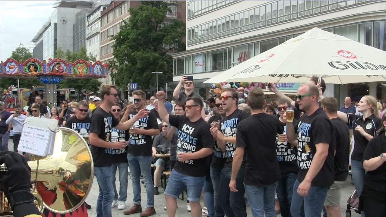 Musikcorps Langenforth - Gummibären Song / Kröpcke Hannover ( Bruchmeister Aktion ) 28.6.2025 / 4