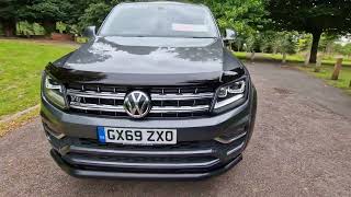 STUNNING! INDIUM GREY 2019 VW AMAROK 3.0 V6 T 260, HIGH LINE, 1 OWNER FN, 37K MILES! NO VAT!