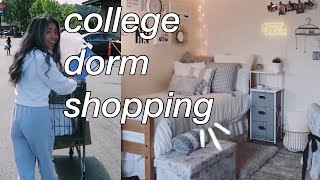 COLLEGE DORM HAUL + SHOP W/ME