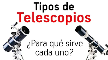 ¿Qué diferencia hay entre un telescopio terrestre y uno astronomico?