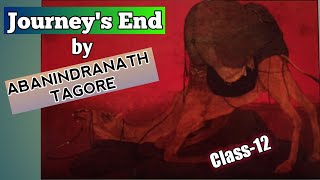 journey's end painting cbse class 12 fine arts bengal school-full description in hindi and english
