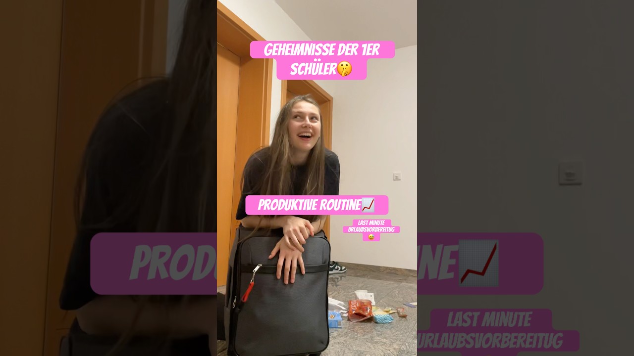 PRODUKTIVE ROUTINE😍 