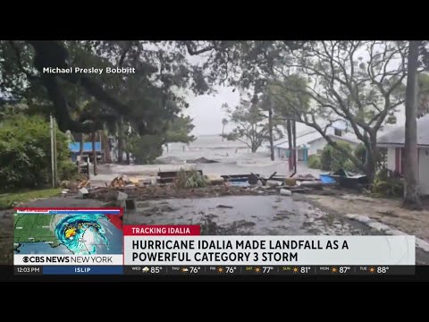 Hurricane Idalia makes landfall as Category 3 storm