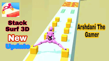 Stack Surf 3D ⛷⛷⛷ Gameplay walkthrough All Level android/ios