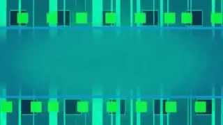 Green Squares On Blue Motion Background @snipezz100
