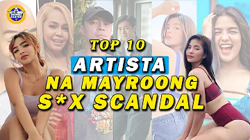 TOP 10 artista na may S*x Scandal, KILALANIN!