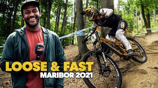 How fast can MTB be? Eliot Jackson finds out in Maribor | UCI Downhill World Cup