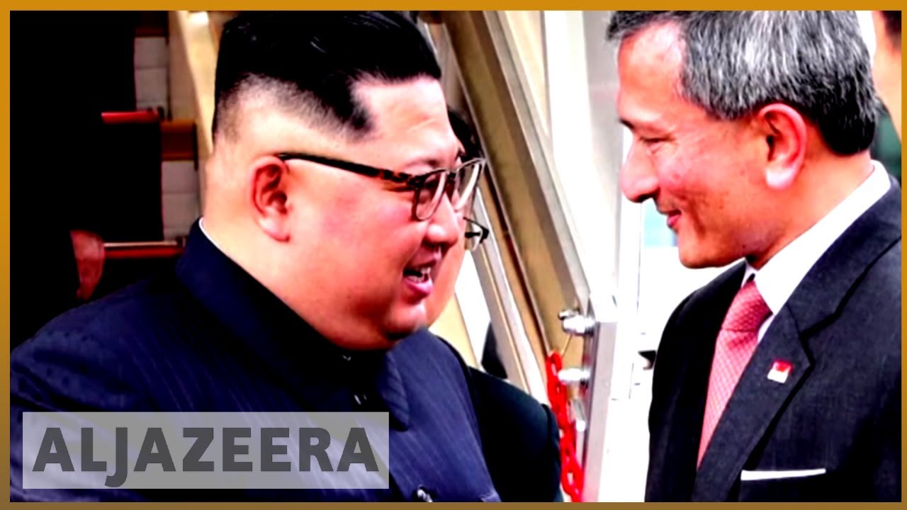 🇰🇵 🇺🇸 ترامب وكيم يصلان إلى سنغافورة لعقد قمة تاريخية | الجزيرة الإنجليزية