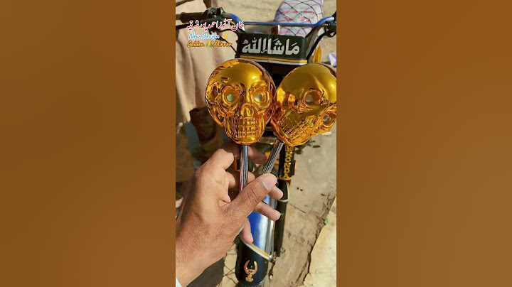 Golden mirror bike #bike #splendormodified #modified #bikeaccessories #honda #khanautosahmadpur