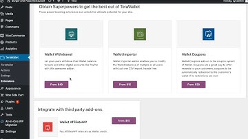 Using TerraWallet with your Woo-commerce store.