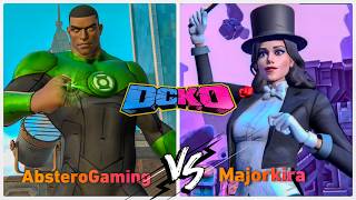 DCKO GREEN LANTERN AND NIGHTWING PVP BATTLE FULL FIGHT 