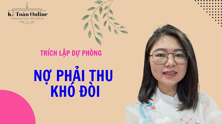 Bài tập trích lập dự phòng rủi ro năm 2024