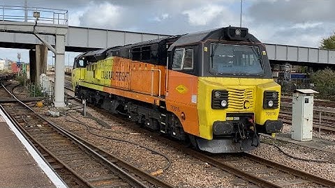 Class 70 | 70816 | Colas Rail Freight | Light Engine | Eastleigh Yard | 26/10/22