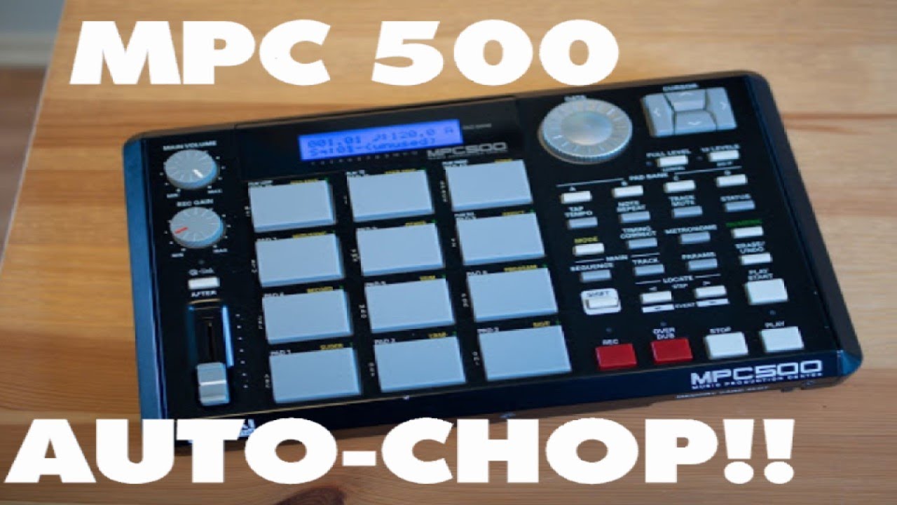 HOW TO AUTO CHOP ON THE MPC 500 (AUTO CHOP TRICK!!)