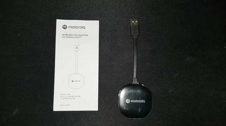 Motorola MA1 Wireless Android Auto Adapter Review w/ Boot Time Comparison