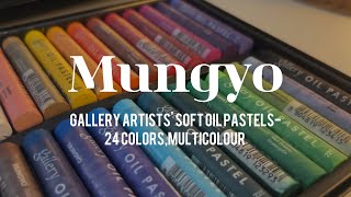 Mungyo Gallery Artists' Soft Oil Pastels-24 Colors | Best oil Pastels colours for artistic 🖍️🎨 screenshot 1