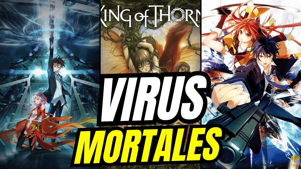 9 ANIMES donde un VIRUS AMENAZA a la HUMANIDAD