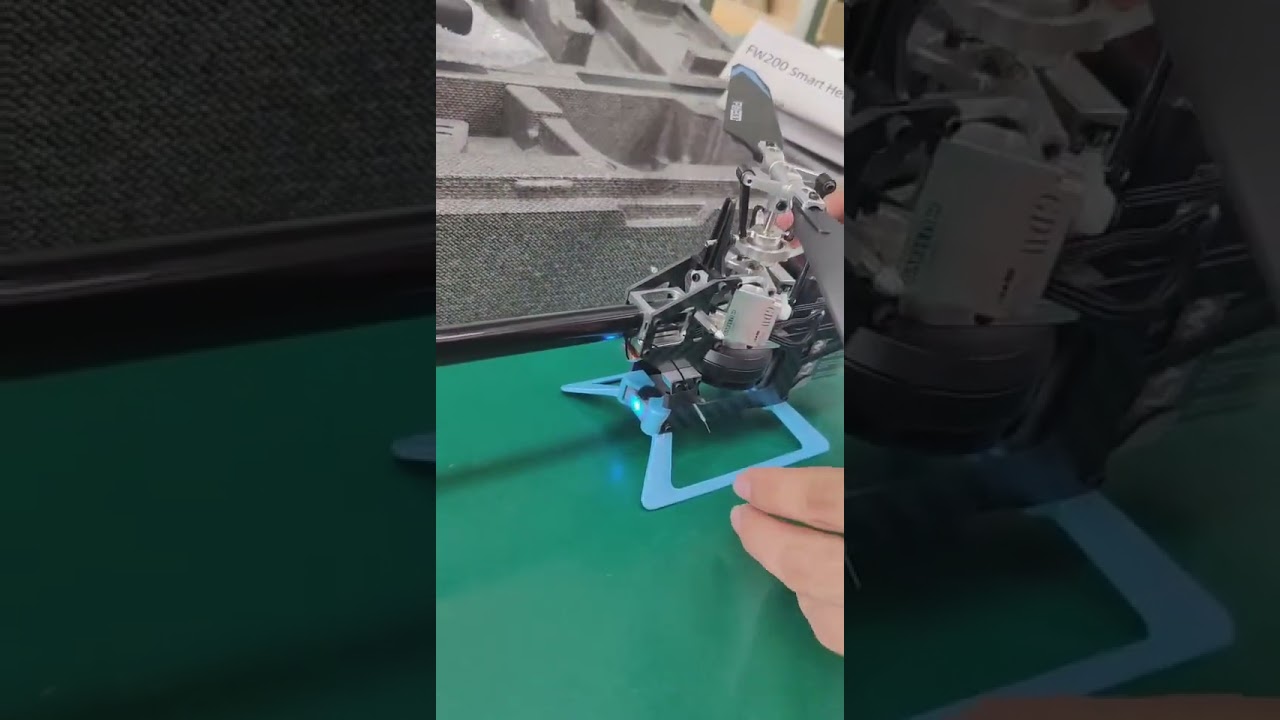 Binding of FW200 helicopter and radio 