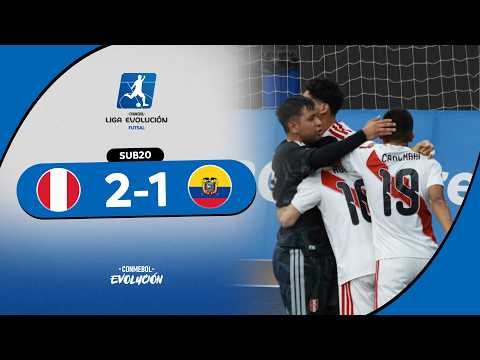 PERÚ vs. ECUADOR | HIGHLIGHTS | CONMEBOL LIGA EVOLUCIÓN FUTSAL - ZONA NORTE | SUB20