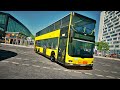 The bus line 200 man lion&#39;s city doppeldecker Berlin Stadt