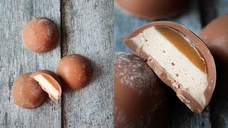 How To Make Ice Cream Bites That Tastes Like A Mars Bar - Sweet Treat Sunday - By One Kitchen