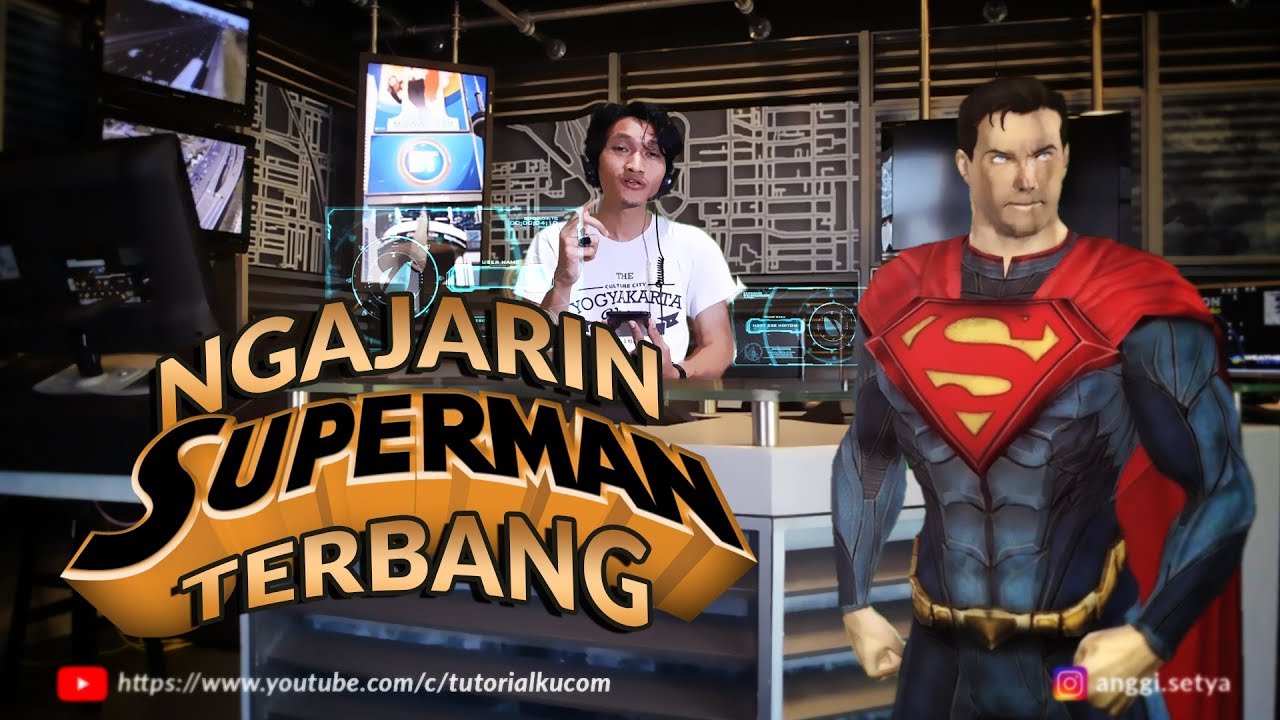 Tutorial Membuat Efect Terbang kaya Superman - Adobe Premiere 